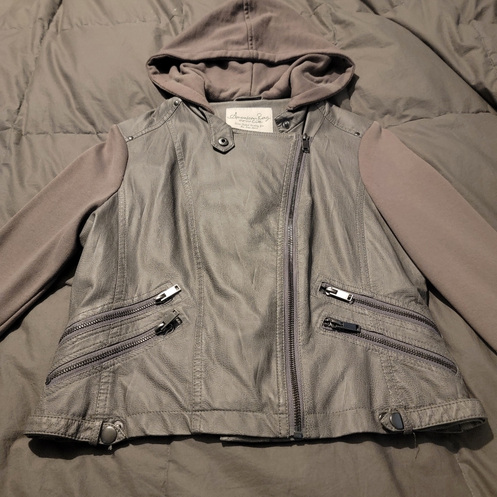 Womens leather jacket